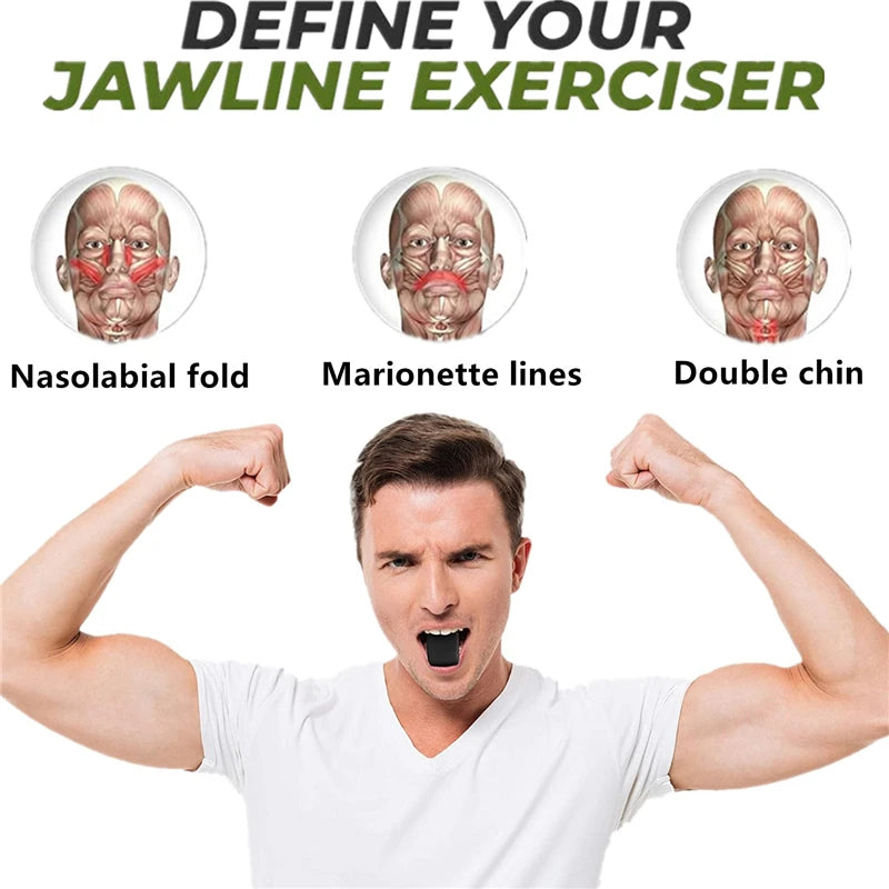 Jawline Exerciser & Stress Ball – Sculpt, Tone & Strengthen Your Face