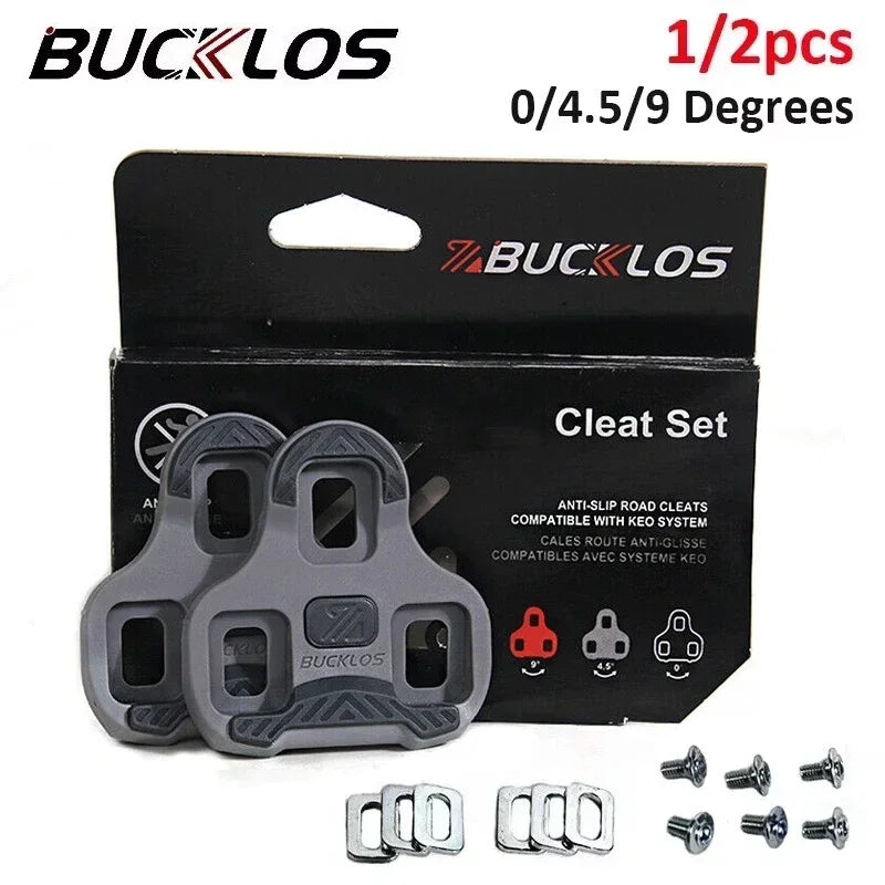BUCKLOS KEO Cleats – Precision Fit & Smooth Pedalling for Maximum Cycling Performance