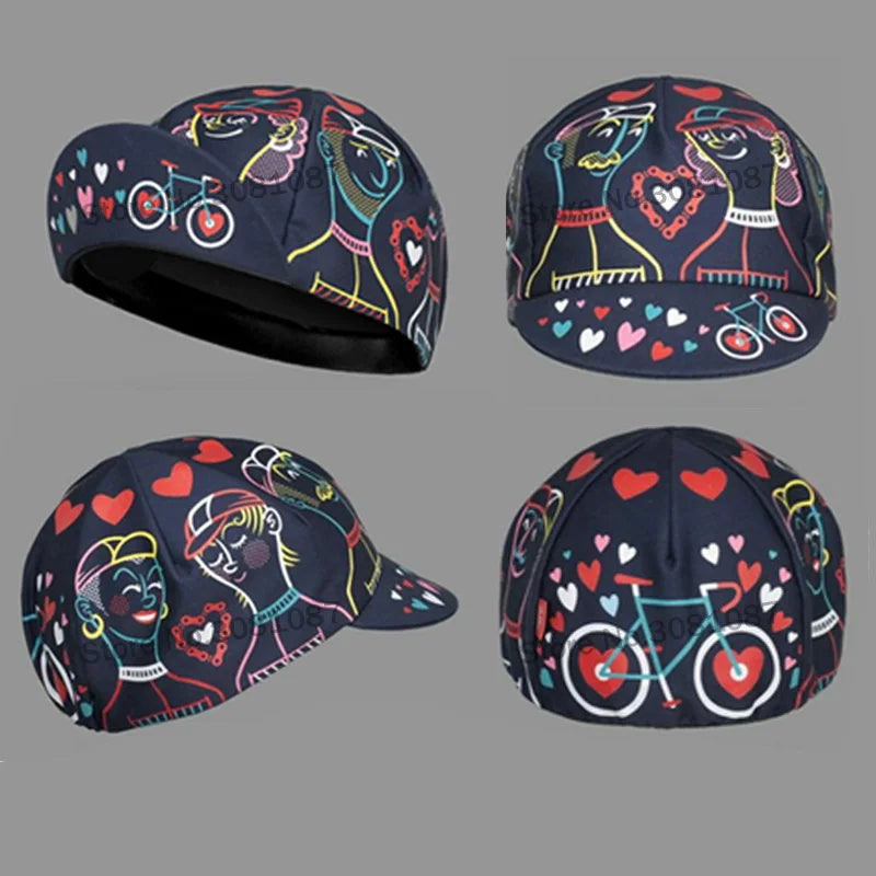 Ride Bold, Ride Bright – Fun, Colourful & Breathable Cycling Cap for All! - Ibaldu