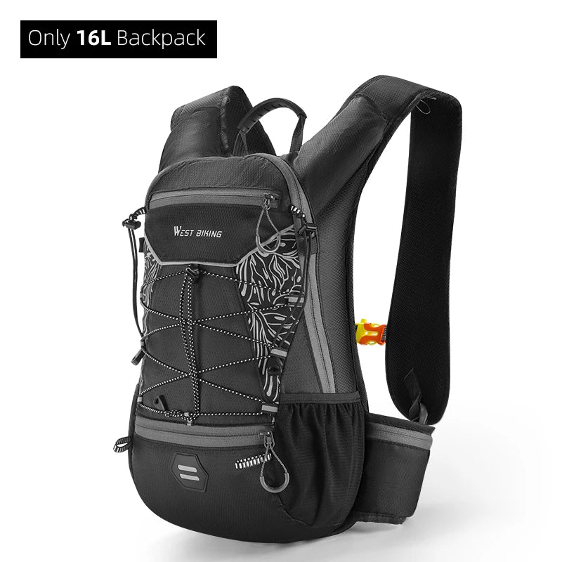 WEST BIKING Lightweight Cycling Backpack – Breathable, Reflective & Hydration-Ready for Ultimate Outdoor Performance