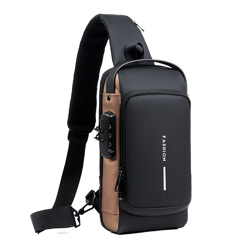 Multifunctional Anti-Theft USB Shoulder Bag - Style and Security for Your Travels! - Ibaldu