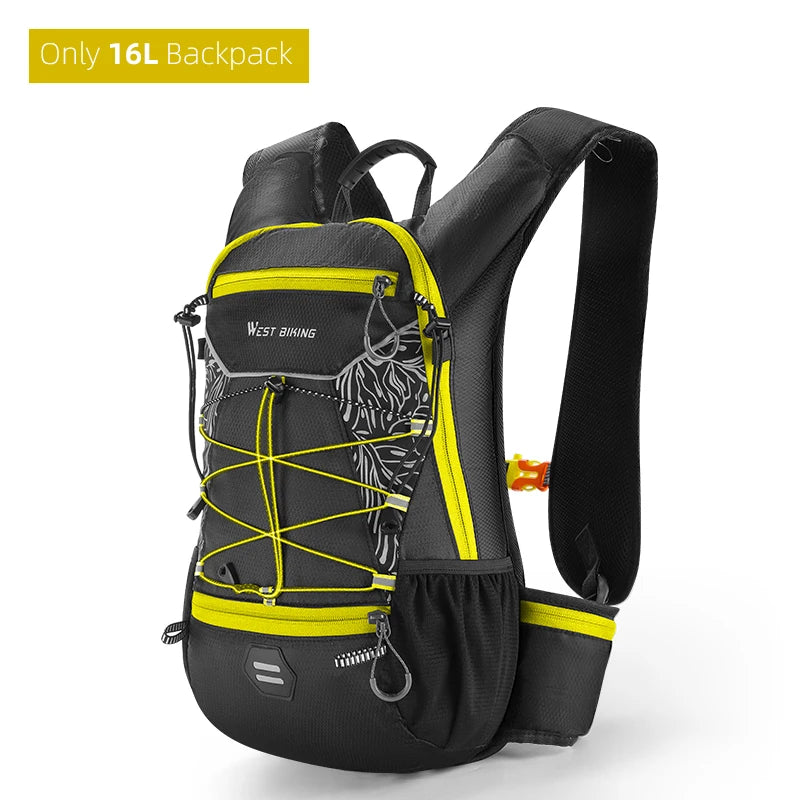 WEST BIKING Lightweight Cycling Backpack – Breathable, Reflective & Hydration-Ready for Ultimate Outdoor Performance