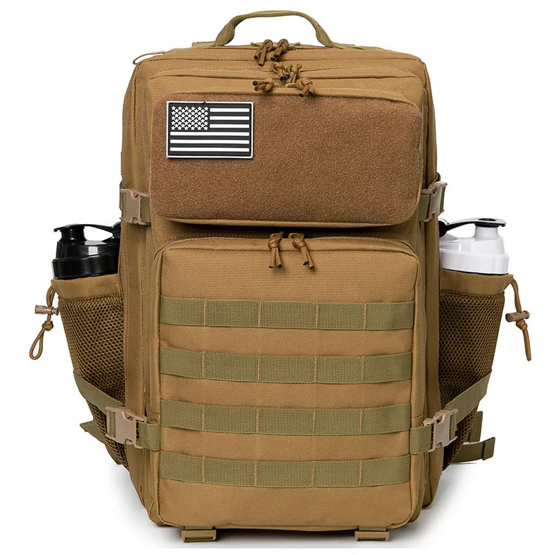 QT&QY 50L Tactical Backpack – Ultimate Gear for Adventure & Survival! - Ibaldu