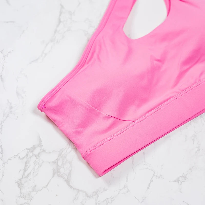 DIAS FIT JOY One-Shoulder Sports Bra – Stylish Support for Every Workout