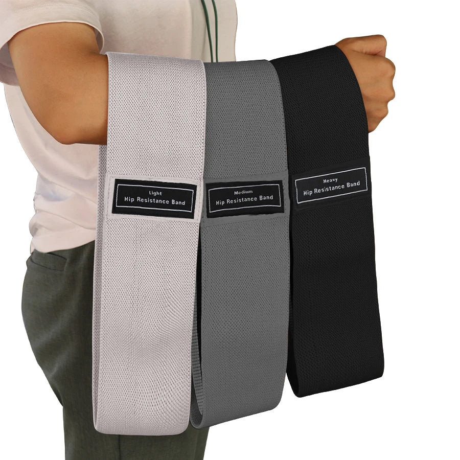 Fabric Resistance Hip Bands – Sculpt, Strengthen & Tone Your Glutes & Thighs - Ibaldu