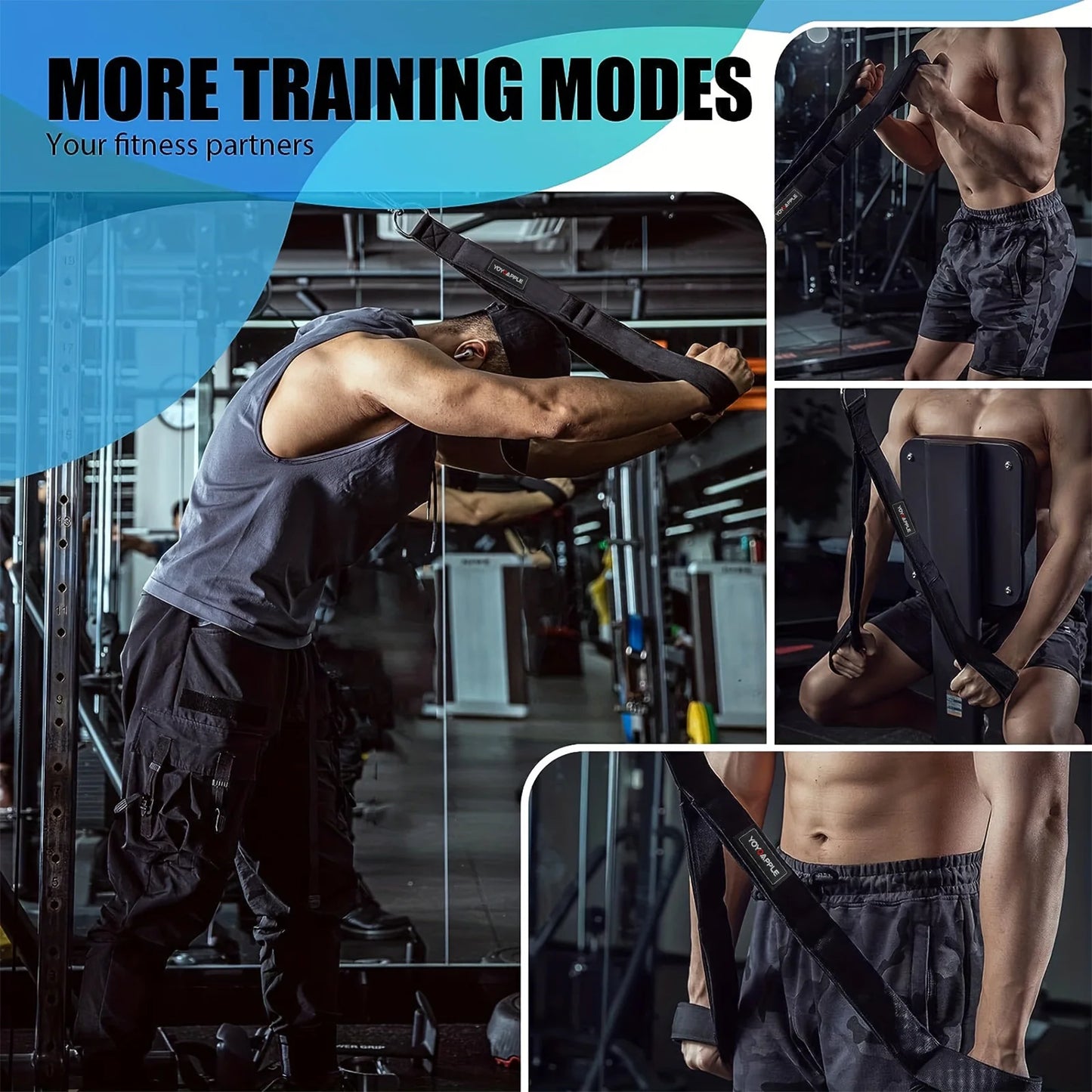 Tricep Training Rope – Maximise Your Strength & Precision for Ultimate Gym Gains - Ibaldu