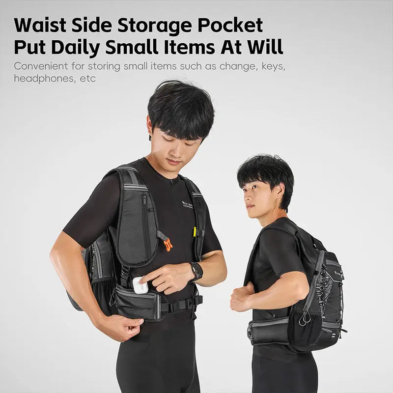 WEST BIKING Lightweight Cycling Backpack – Breathable, Reflective & Hydration-Ready for Ultimate Outdoor Performance