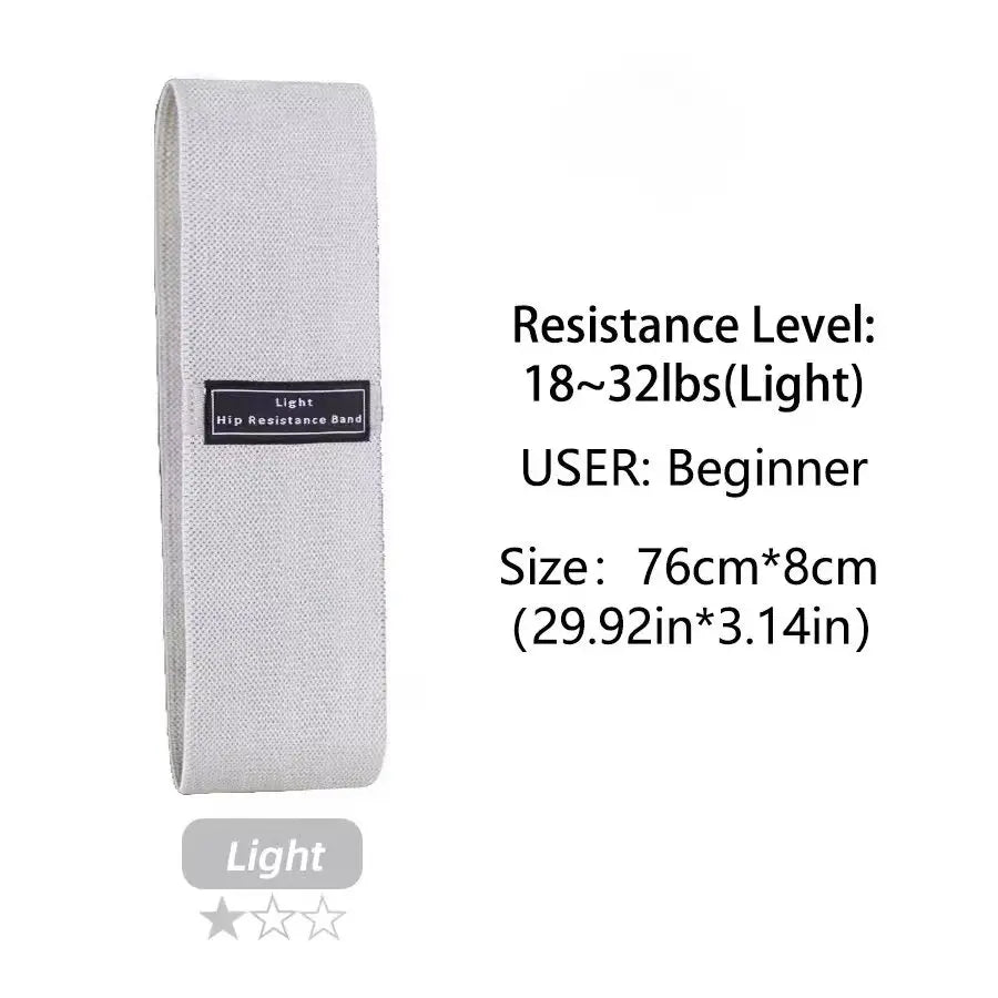 Fabric Resistance Hip Bands – Sculpt, Strengthen & Tone Your Glutes & Thighs - Ibaldu