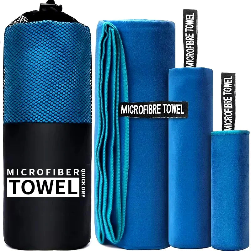 Ultra-Absorbent & Quick-Drying Sports Towel – Lightweight, Soft & Compact for Gym, Swimming, Camping & Travel