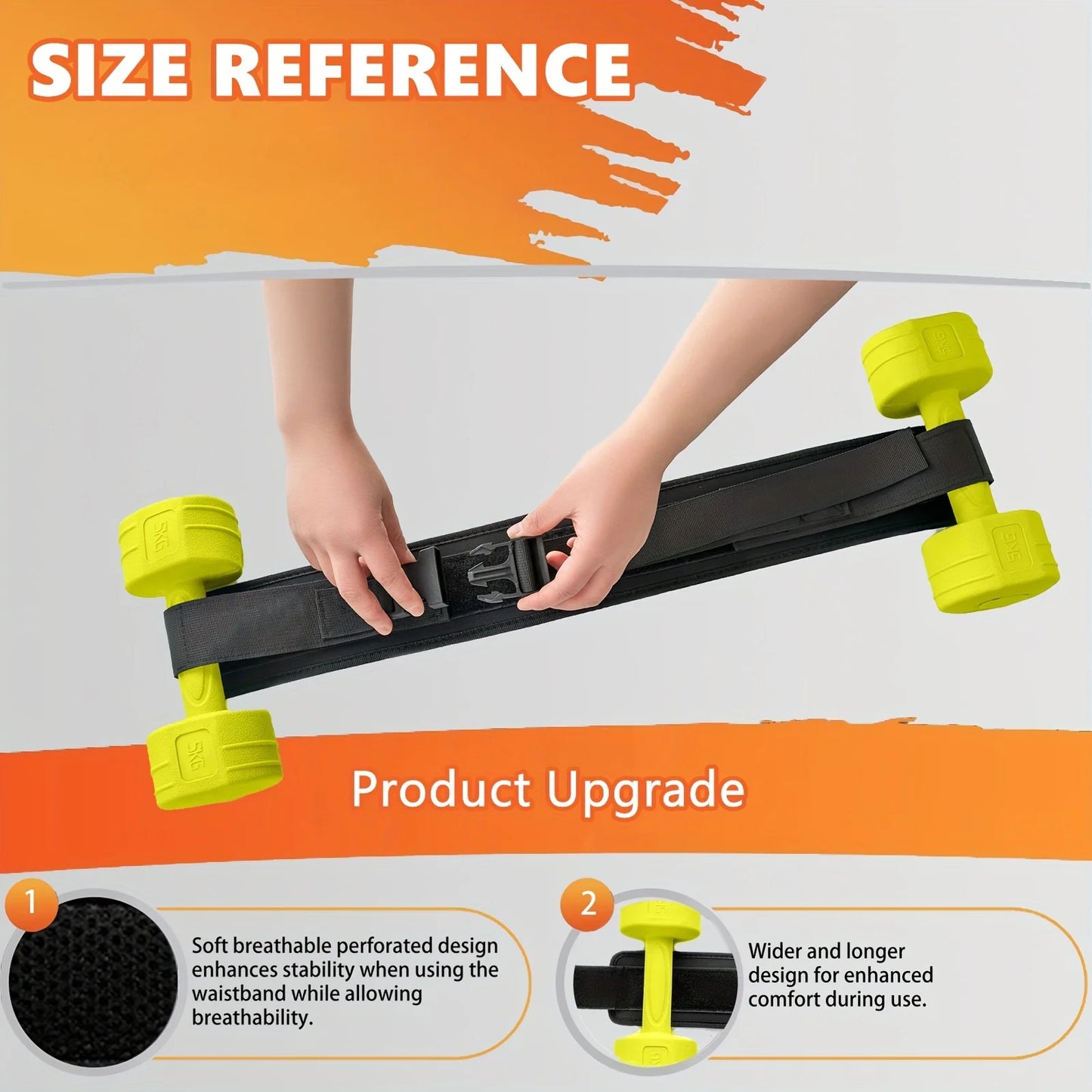 Pro-Grade Hip Thrust Belt – Maximise Strength & Power for Glutes, Legs & Core 1pc - Ibaldu