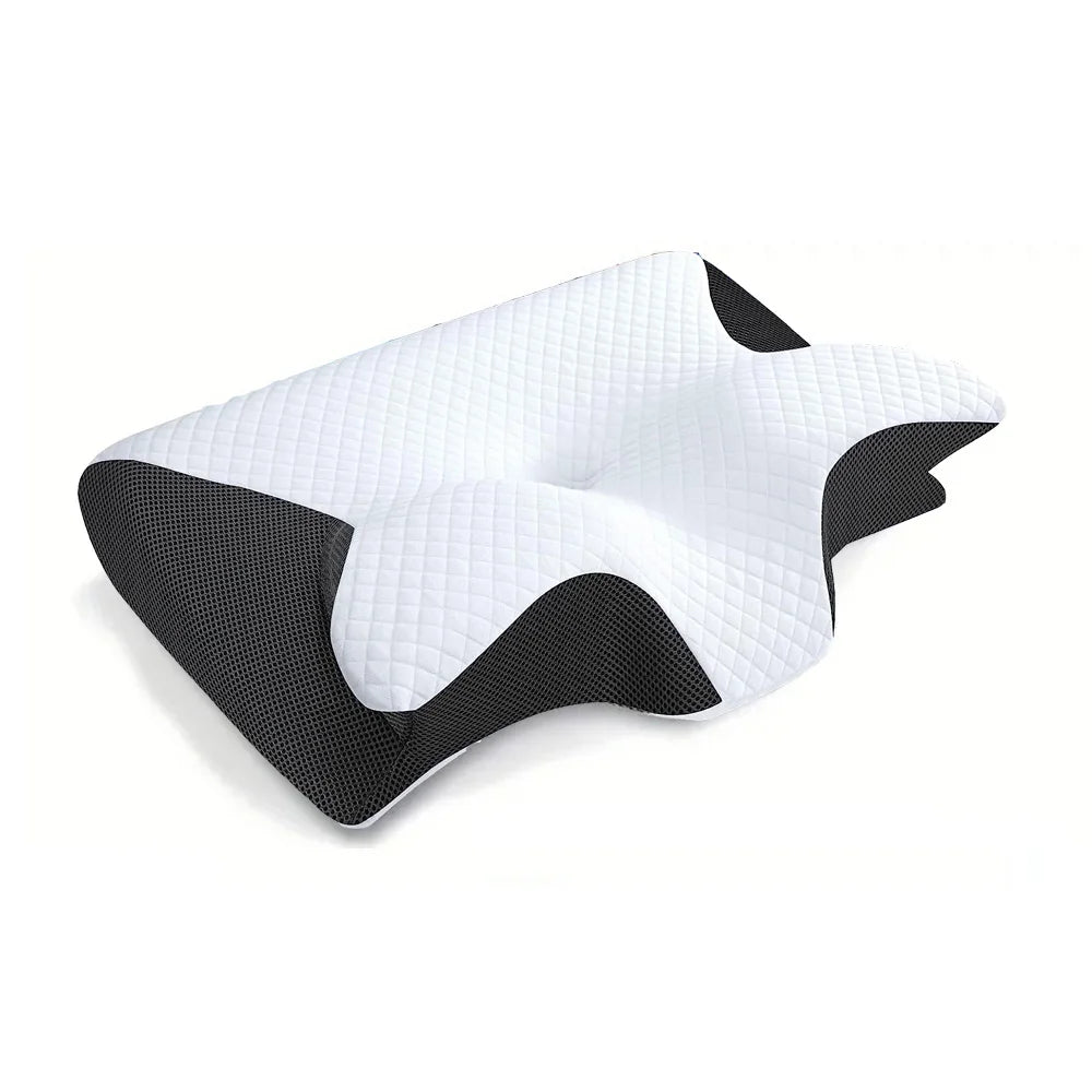 Butterfly Memory Foam Pillow – Ultimate Comfort & Neck Support - Ibaldu