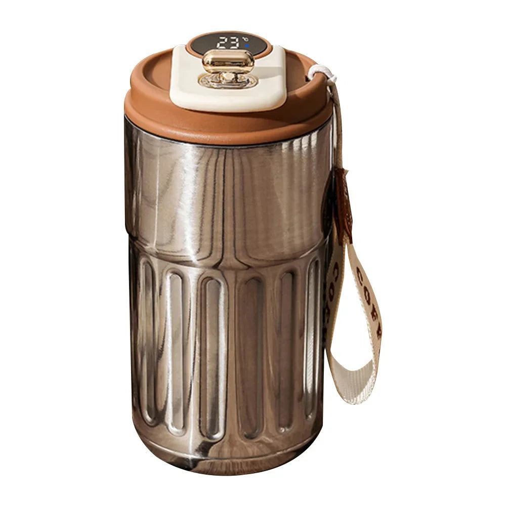 Smart Thermos Tumbler – Ultimate 316 Stainless Steel LED Vacuum Flask for On-the-Go Perfection! - Ibaldu