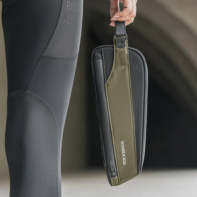 ROCKBROS Ultralight Bike Frame Bag – Waterproof, Reflective & Portable - Ibaldu