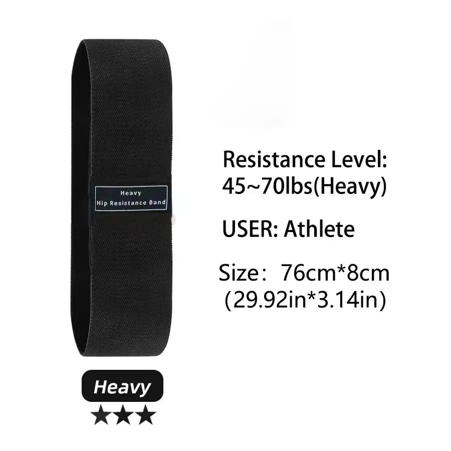 Fabric Resistance Hip Bands – Sculpt, Strengthen & Tone Your Glutes & Thighs - Ibaldu