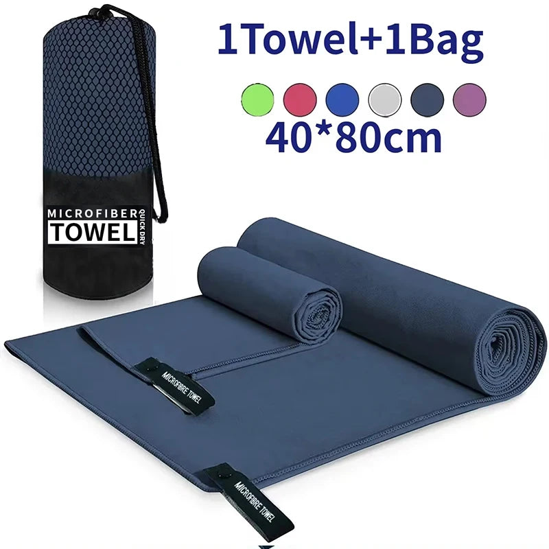 Ultra-Absorbent & Quick-Drying Sports Towel – Lightweight, Soft & Compact for Gym, Swimming, Camping & Travel