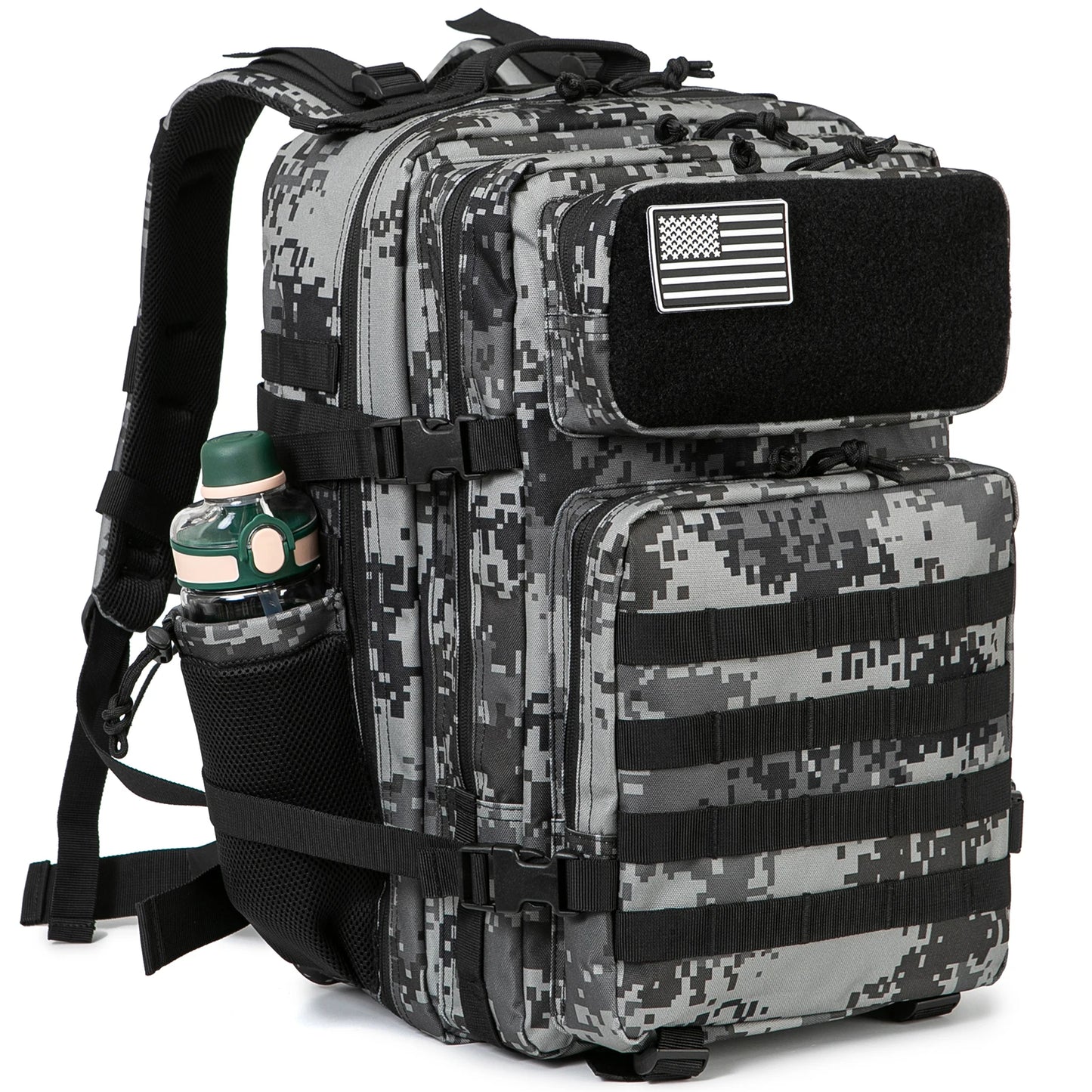 QT&QY 50L Tactical Backpack – Ultimate Gear for Adventure & Survival! - Ibaldu