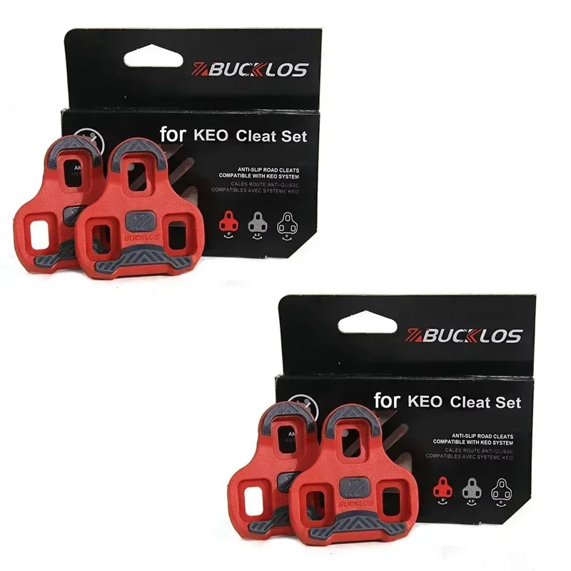 BUCKLOS KEO Cleats – Precision Fit & Smooth Pedalling for Maximum Cycling Performance