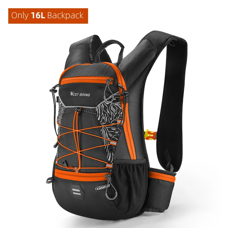 WEST BIKING Lightweight Cycling Backpack – Breathable, Reflective & Hydration-Ready for Ultimate Outdoor Performance