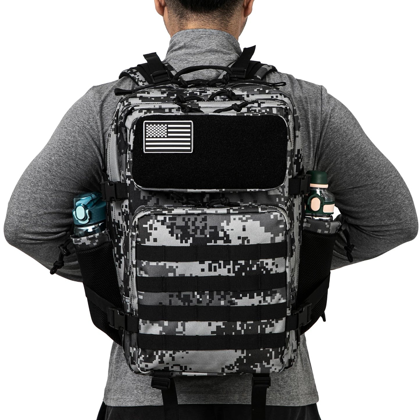 QT&QY 50L Tactical Backpack – Ultimate Gear for Adventure & Survival! - Ibaldu