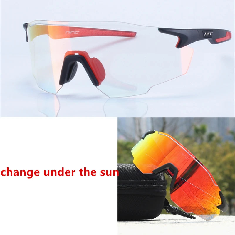 NRC UV400 Cycling Sunglasses – Ultimate Clarity & Protection for Every Adventure - Ibaldu