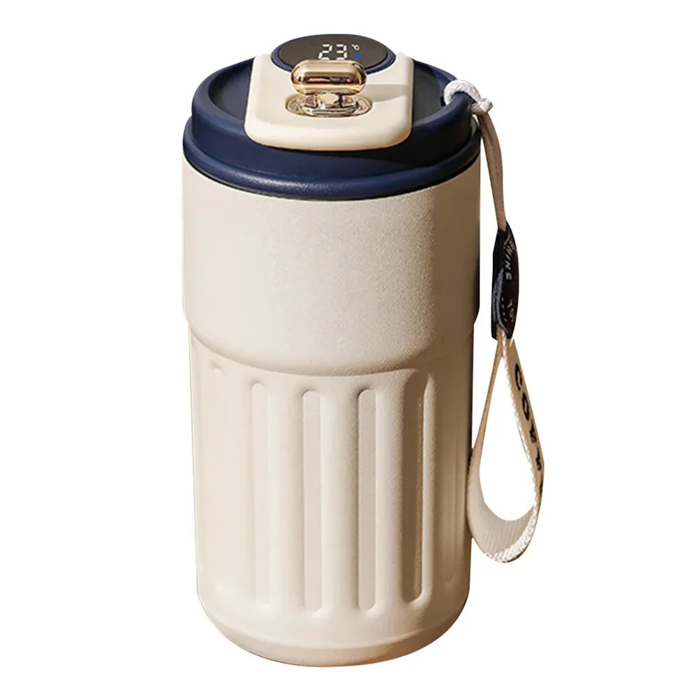 Smart Thermos Tumbler – Ultimate 316 Stainless Steel LED Vacuum Flask for On-the-Go Perfection! - Ibaldu