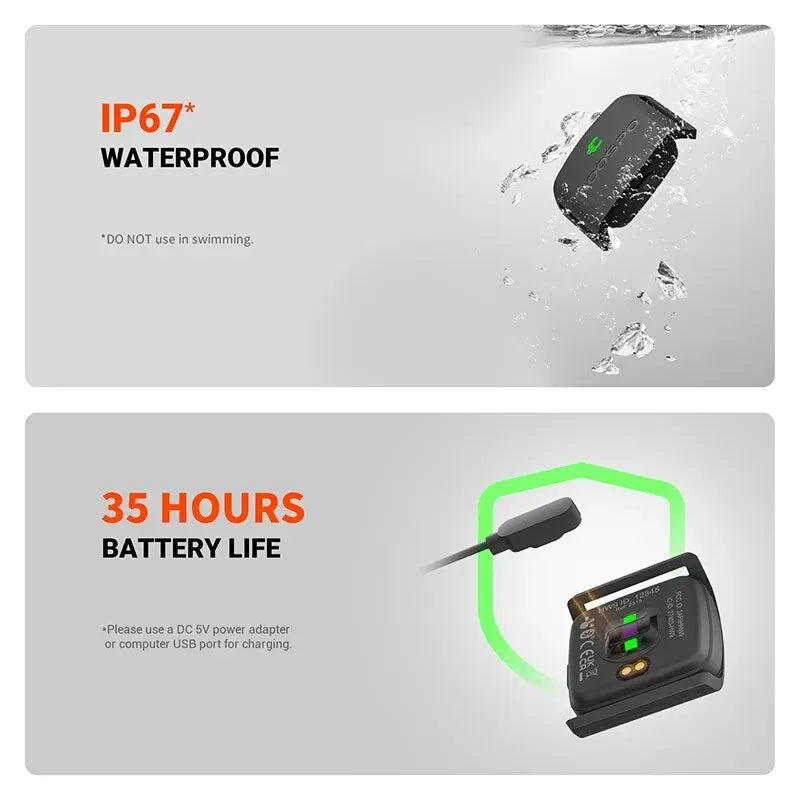 COOSPO HW9 Armband – Precision Heart Rate Tracking for Peak Performance