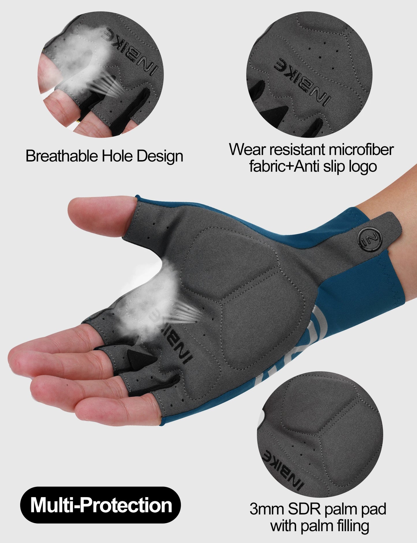 Ultimate Summer Cycling Gloves: Gel-Padded Comfort for Unstoppable Rides - Ibaldu