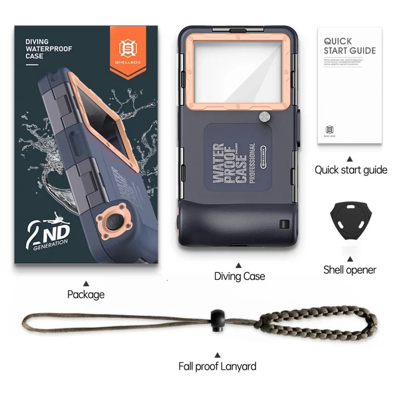 Dive Deeper: Professional Waterproof Phone Case for iPhone & Samsung - Ibaldu