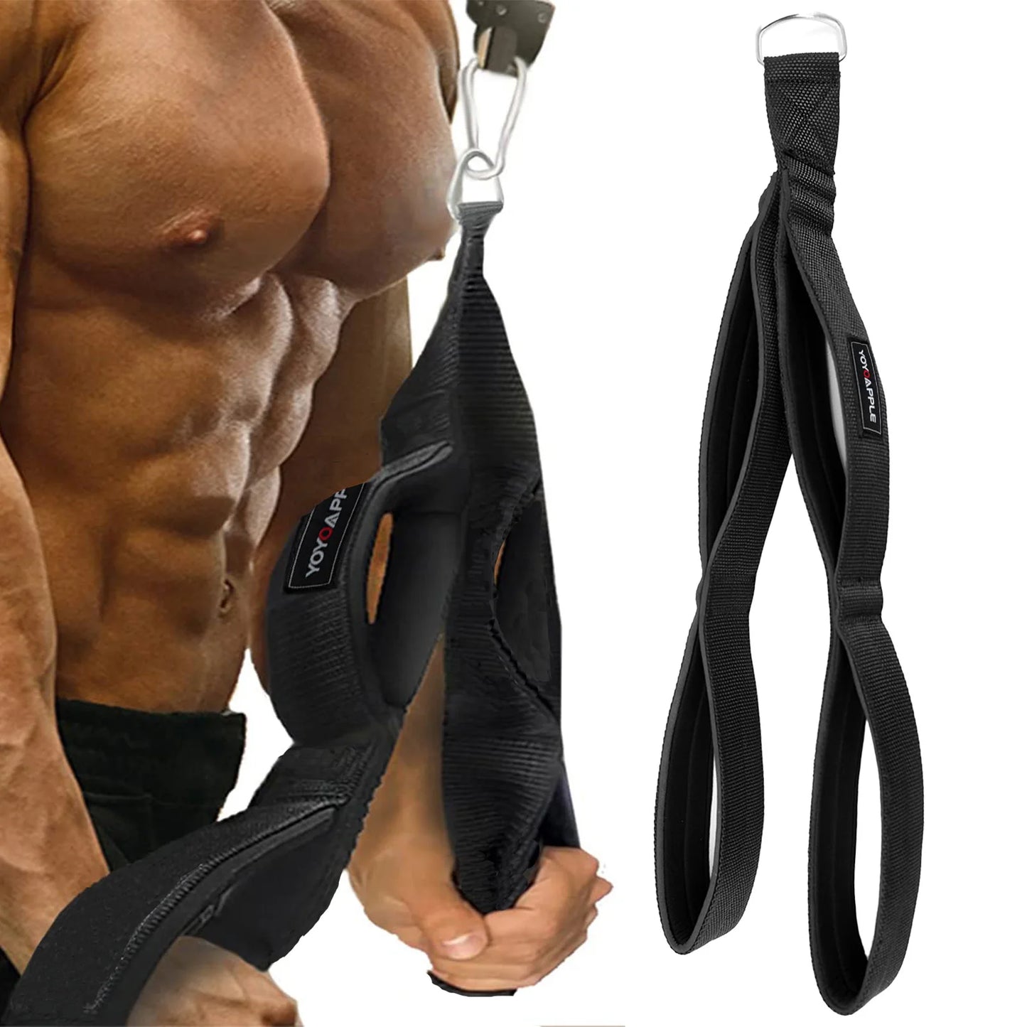 Tricep Training Rope – Maximise Your Strength & Precision for Ultimate Gym Gains - Ibaldu