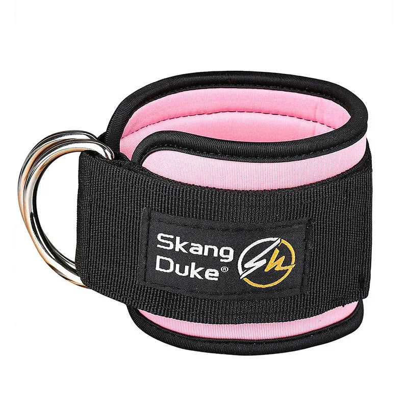 1pc Adjustable D-Ring Ankle Straps – Maximise Your Glute & Leg Workouts with Comfort & Stability - Ibaldu