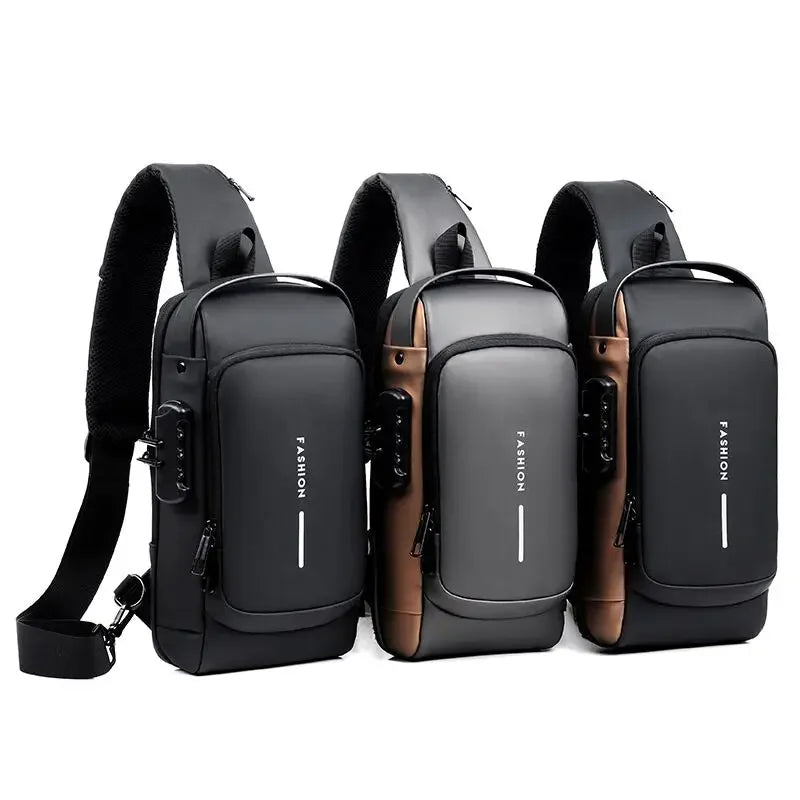 Multifunctional Anti-Theft USB Shoulder Bag - Style and Security for Your Travels! - Ibaldu
