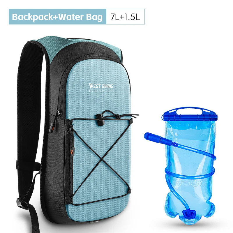 WEST BIKING Lightweight Cycling Backpack – Breathable, Reflective & Hydration-Ready for Ultimate Outdoor Performance
