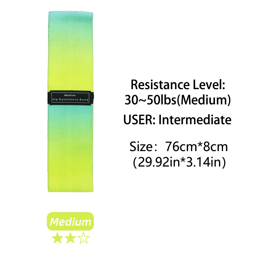 Fabric Resistance Hip Bands – Sculpt, Strengthen & Tone Your Glutes & Thighs - Ibaldu