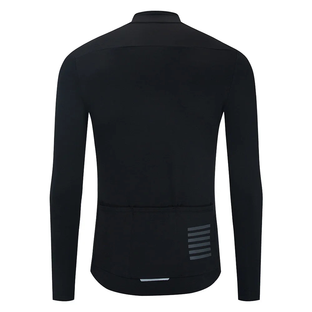 Dominate the Cold – Men's Thermal Fleece Cycling Jacket for Ultimate Winter & Autumn Rides - Ibaldu