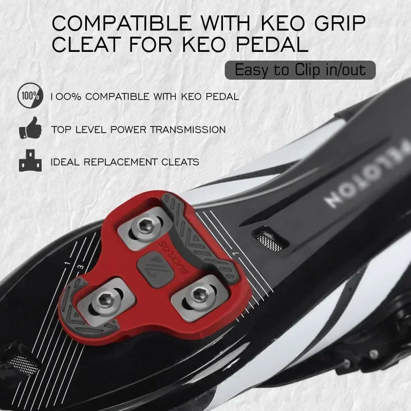 BUCKLOS KEO Cleats – Precision Fit & Smooth Pedalling for Maximum Cycling Performance