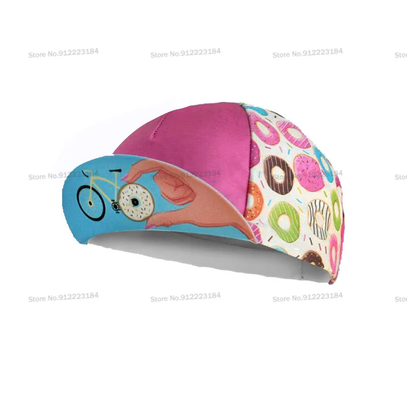 Ride Bold, Ride Bright – Fun, Colourful & Breathable Cycling Cap for All! - Ibaldu