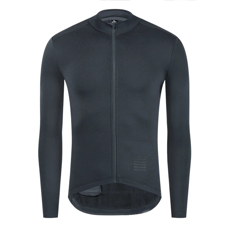 Dominate the Cold – Men's Thermal Fleece Cycling Jacket for Ultimate Winter & Autumn Rides - Ibaldu