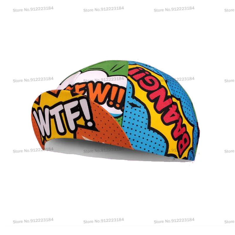 Ride Bold, Ride Bright – Fun, Colourful & Breathable Cycling Cap for All! - Ibaldu