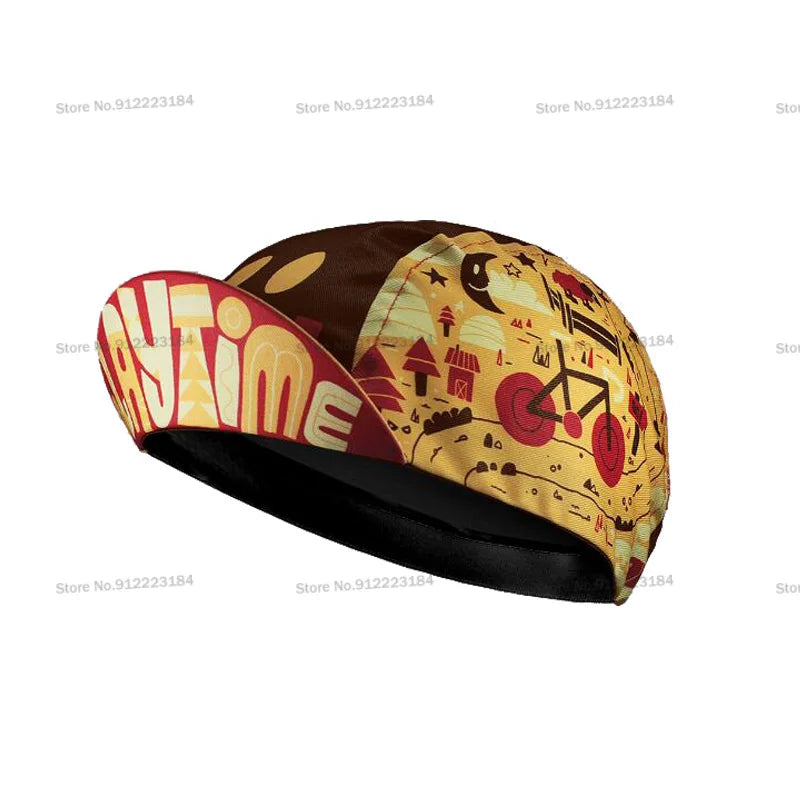 Ride Bold, Ride Bright – Fun, Colourful & Breathable Cycling Cap for All! - Ibaldu