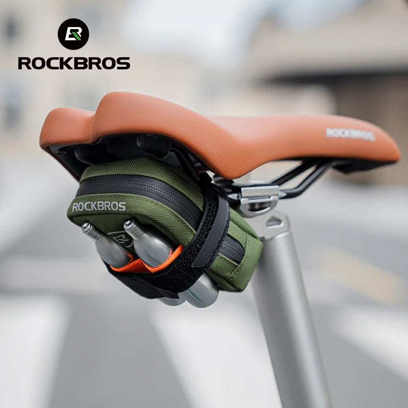 ROCKBROS Mini Saddle Bag – Lightweight & Portable Cycling Essential - Ibaldu