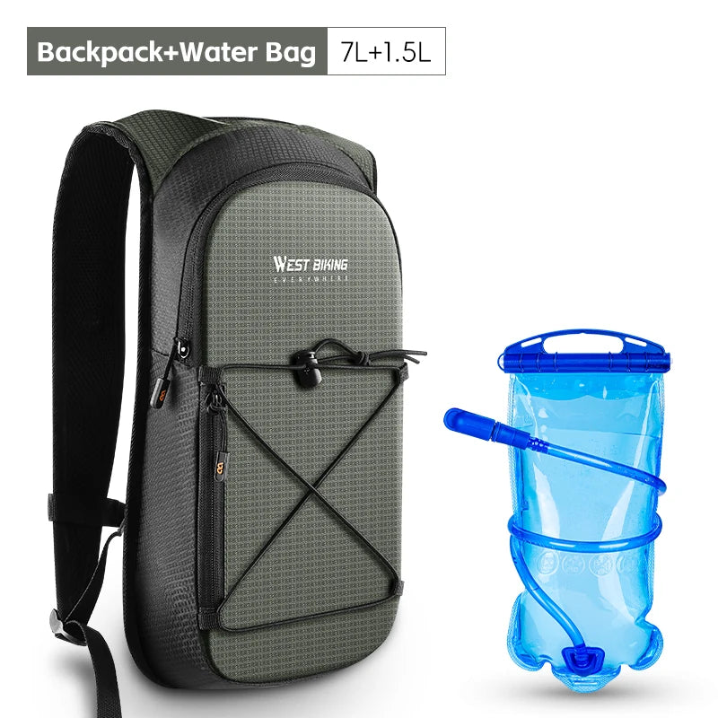 WEST BIKING Lightweight Cycling Backpack – Breathable, Reflective & Hydration-Ready for Ultimate Outdoor Performance