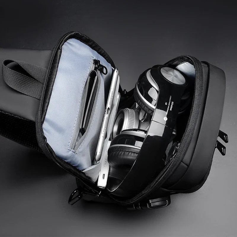 Multifunctional Anti-Theft USB Shoulder Bag - Style and Security for Your Travels! - Ibaldu