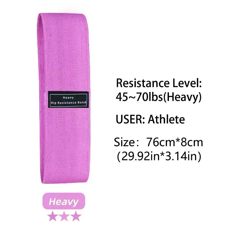 Fabric Resistance Hip Bands – Sculpt, Strengthen & Tone Your Glutes & Thighs - Ibaldu