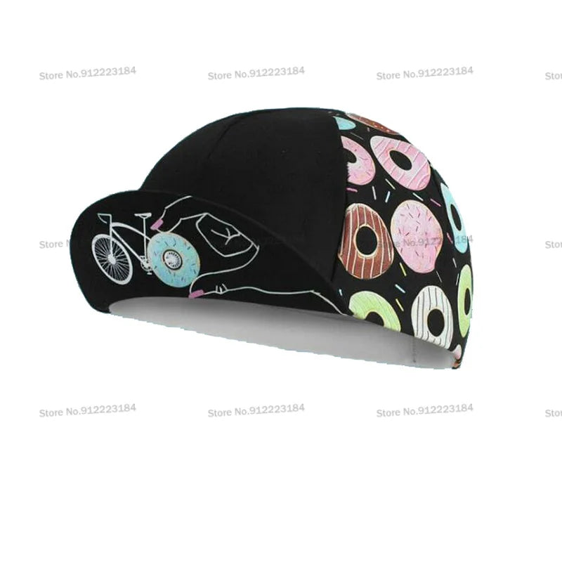 Ride Bold, Ride Bright – Fun, Colourful & Breathable Cycling Cap for All! - Ibaldu