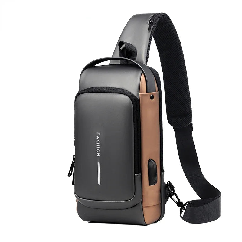 Multifunctional Anti-Theft USB Shoulder Bag - Style and Security for Your Travels! - Ibaldu