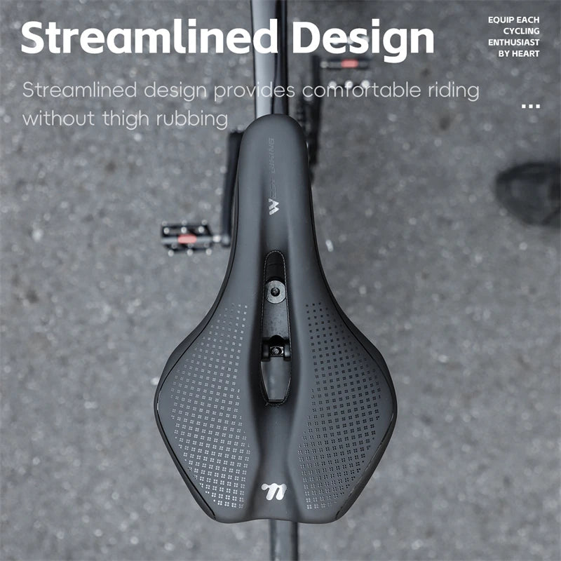 West Biking Ultralight Shockproof Bike Saddle – Breathable & Ergonomic Comfort - Ibaldu