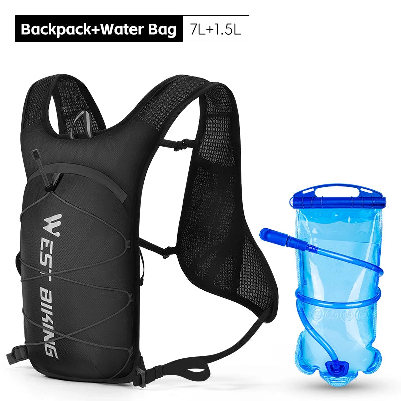 WEST BIKING Lightweight Cycling Backpack – Breathable, Reflective & Hydration-Ready for Ultimate Outdoor Performance