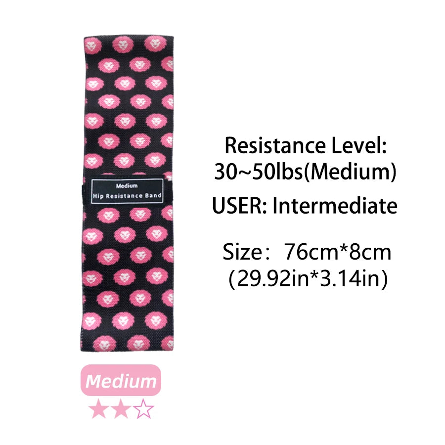 Fabric Resistance Hip Bands – Sculpt, Strengthen & Tone Your Glutes & Thighs - Ibaldu