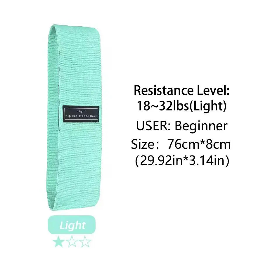 Fabric Resistance Hip Bands – Sculpt, Strengthen & Tone Your Glutes & Thighs - Ibaldu
