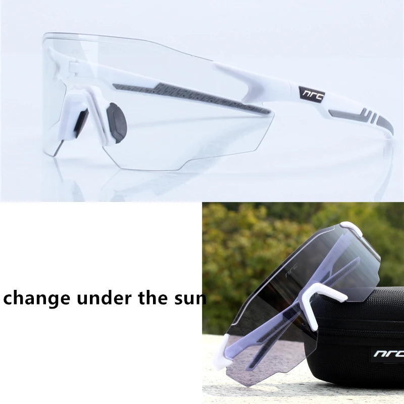 NRC UV400 Cycling Sunglasses – Ultimate Clarity & Protection for Every Adventure - Ibaldu